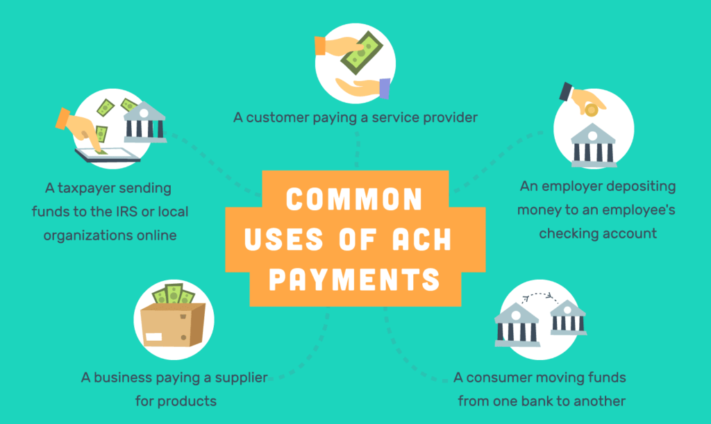 common uses of ach payments